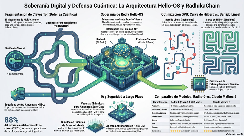 Soberanía Digital y Defensa Cuántica — Hello-OS y RadhikaChain